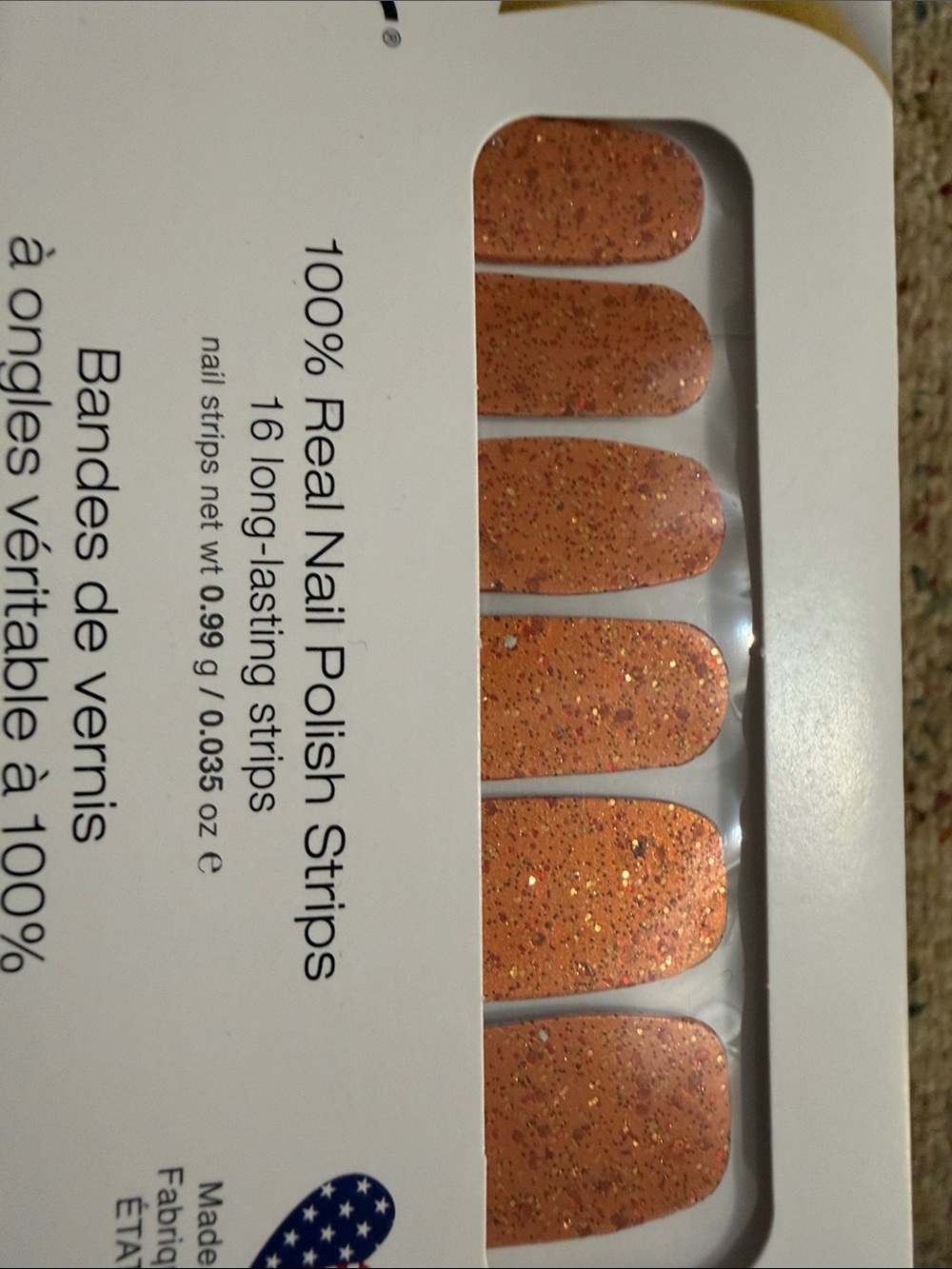 Color StreetGlitter Press-On Pumpkin Spics and Everything Nice